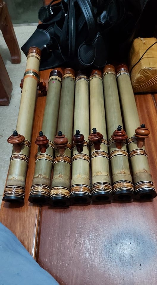 Điếu mini nứa đan mây rừng