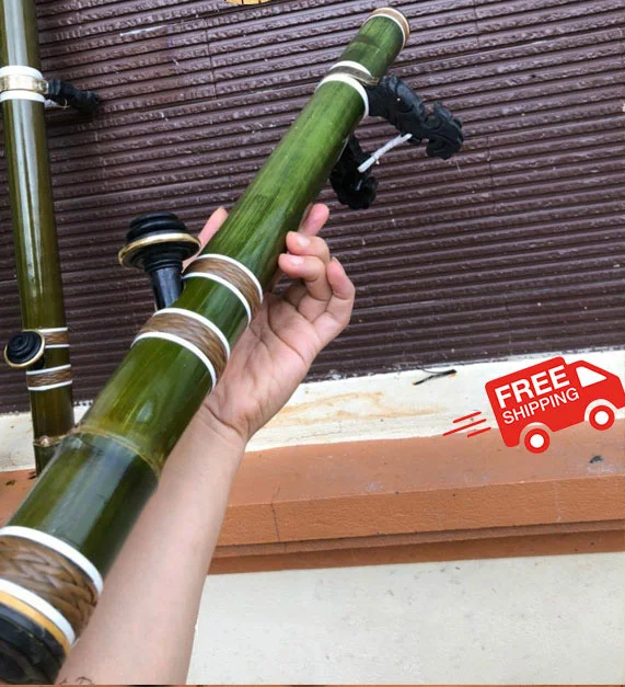 Điếu nứa xanh ngọc bọc mây